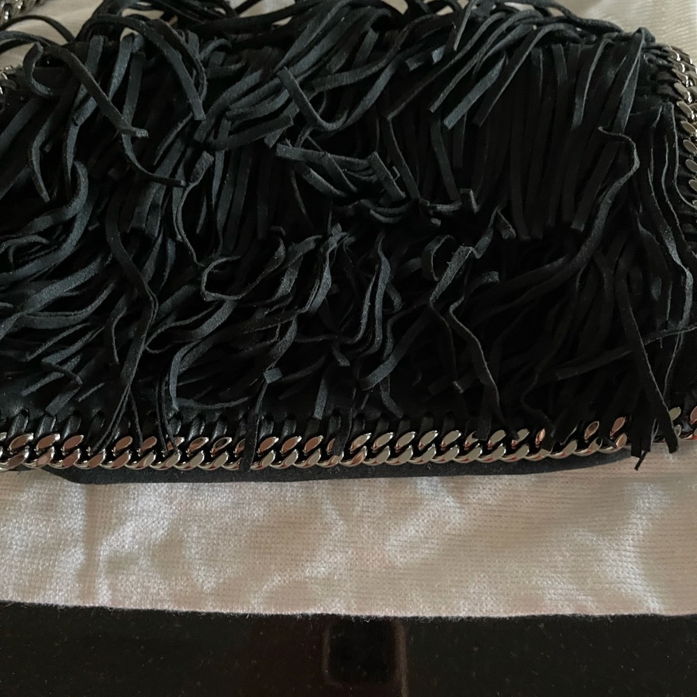 STELLA McCARTNEY RARE FRINGED BAG💝HP - Picture 6 of 15